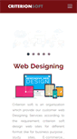 Mobile Screenshot of criterionsoft.com